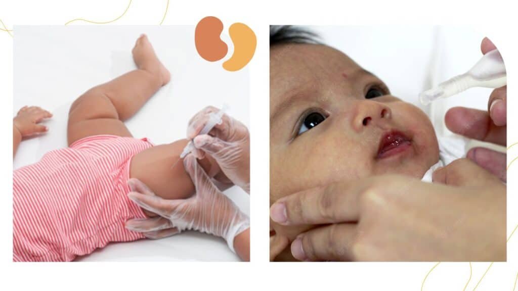 penilaian bayi baru lahir - vaksinasi