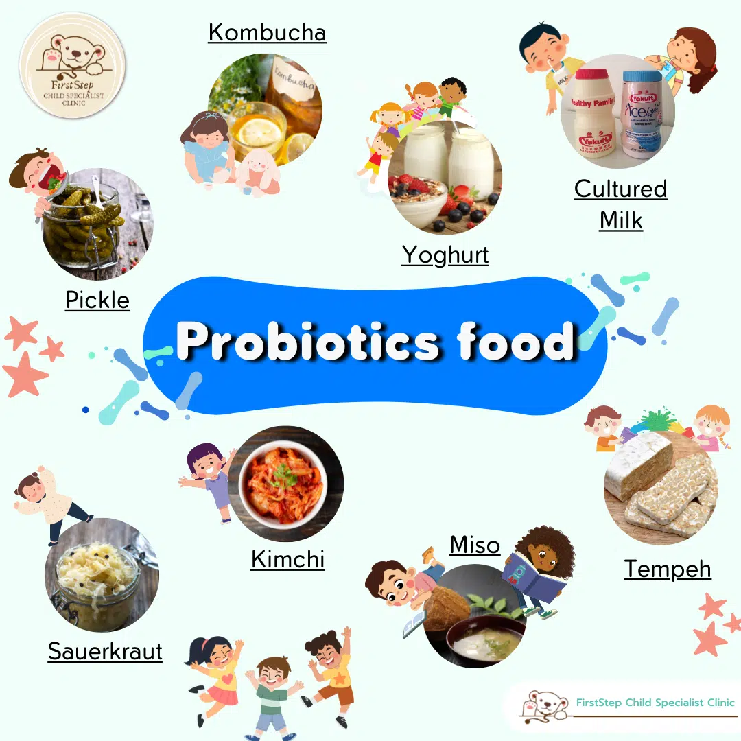 Contoh makanan yang mengandungi probiotik