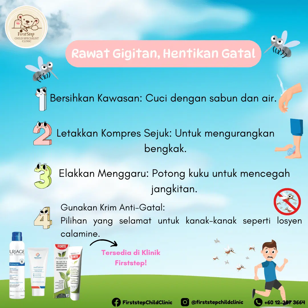 Cara Mengatasi Gigitan Nyamuk 2 Gigitan nyamuk