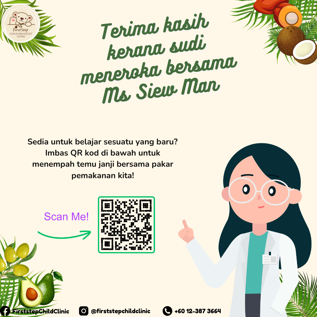 Terima kasih kerana meneroka bersama Ms Siew Man