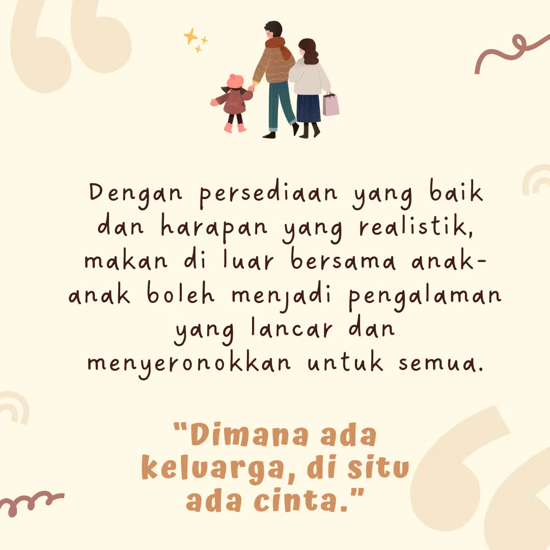 8 TIPS UNTUK MEMBAWA BAYI KELUAR 3 Keluarga