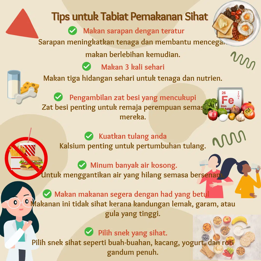 Tips makan dengan sihat