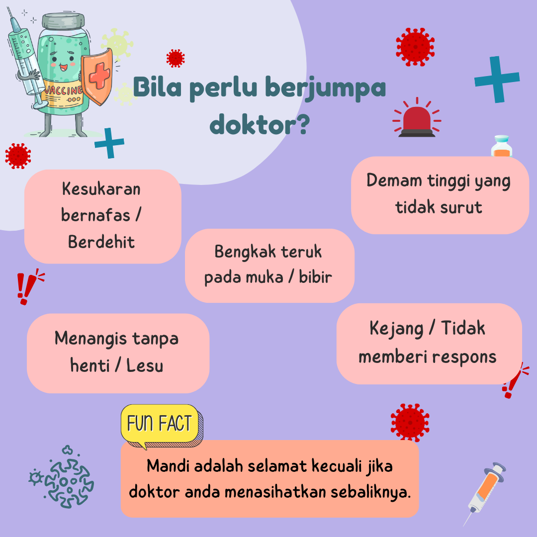 Bila perlu berjumpa doktor