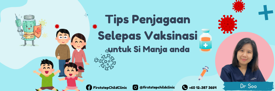 Dr Soo: Tips Penjagaan Selepas Vaksinasi