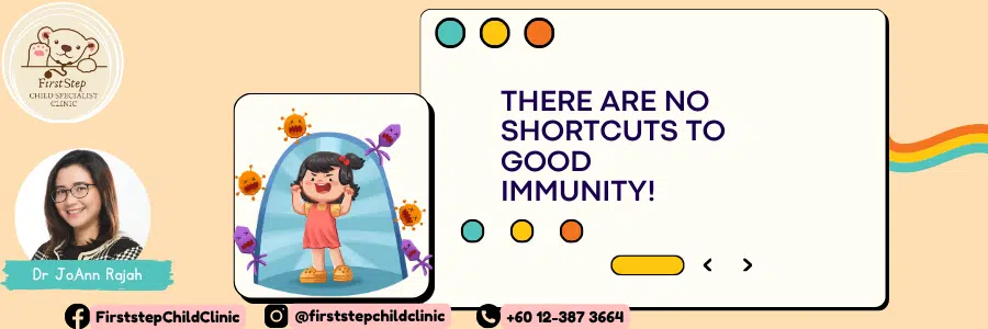 There Are No Shortcuts to Good Immunity in Children