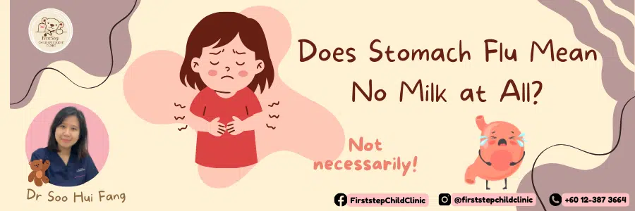 Does Stomach Flu Mean No Milk at All?