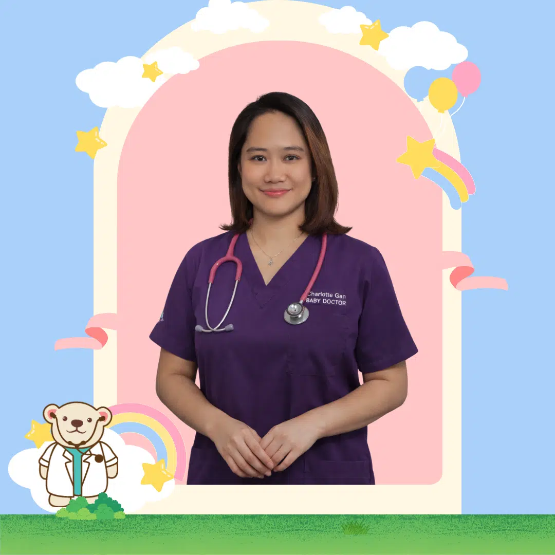 Dr Charlotte Gan 1 child, clinic, paeds, specialist