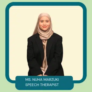 nuha marzuki speech therapist